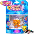 Cra-Z-Art Кристален любимец CRYSTAL SURPRISE 1 бр. с талисманче и гривна Jet